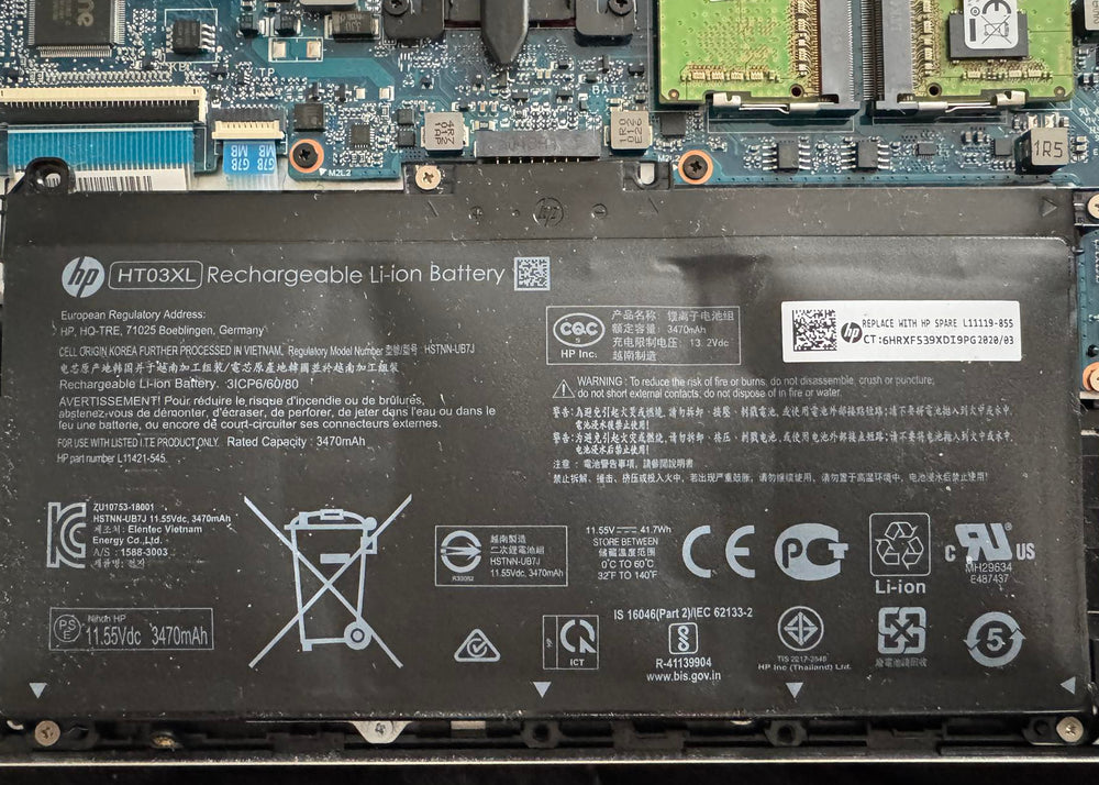 Laptop Battery Replacement