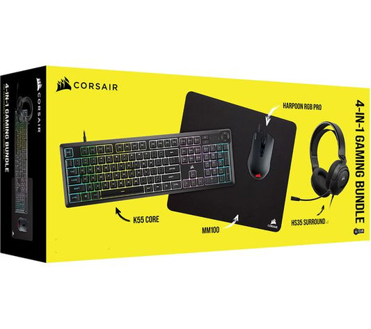Premium Corsair 4 in 1 Gaming Bundle - 2025 Edition