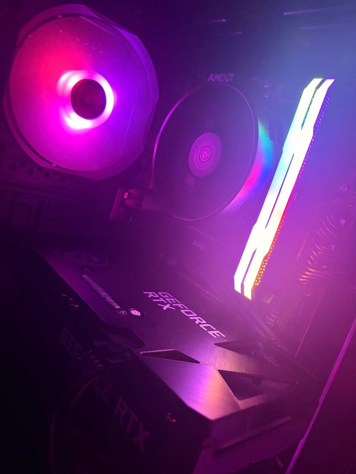Custom gaming PC build by Cymru Computers