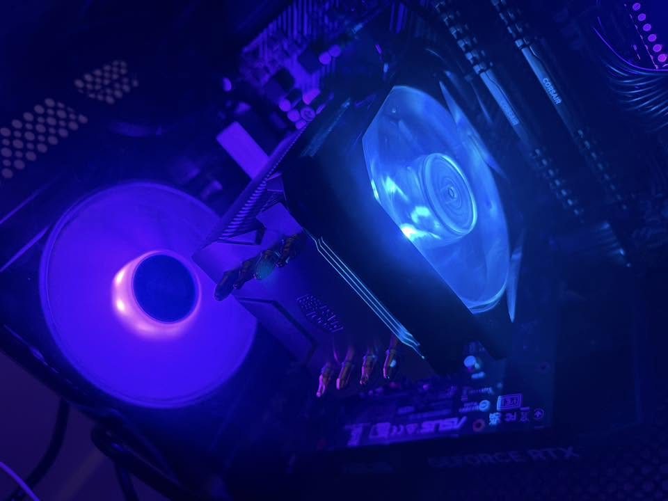 Custom gaming PC build by Cymru Computers