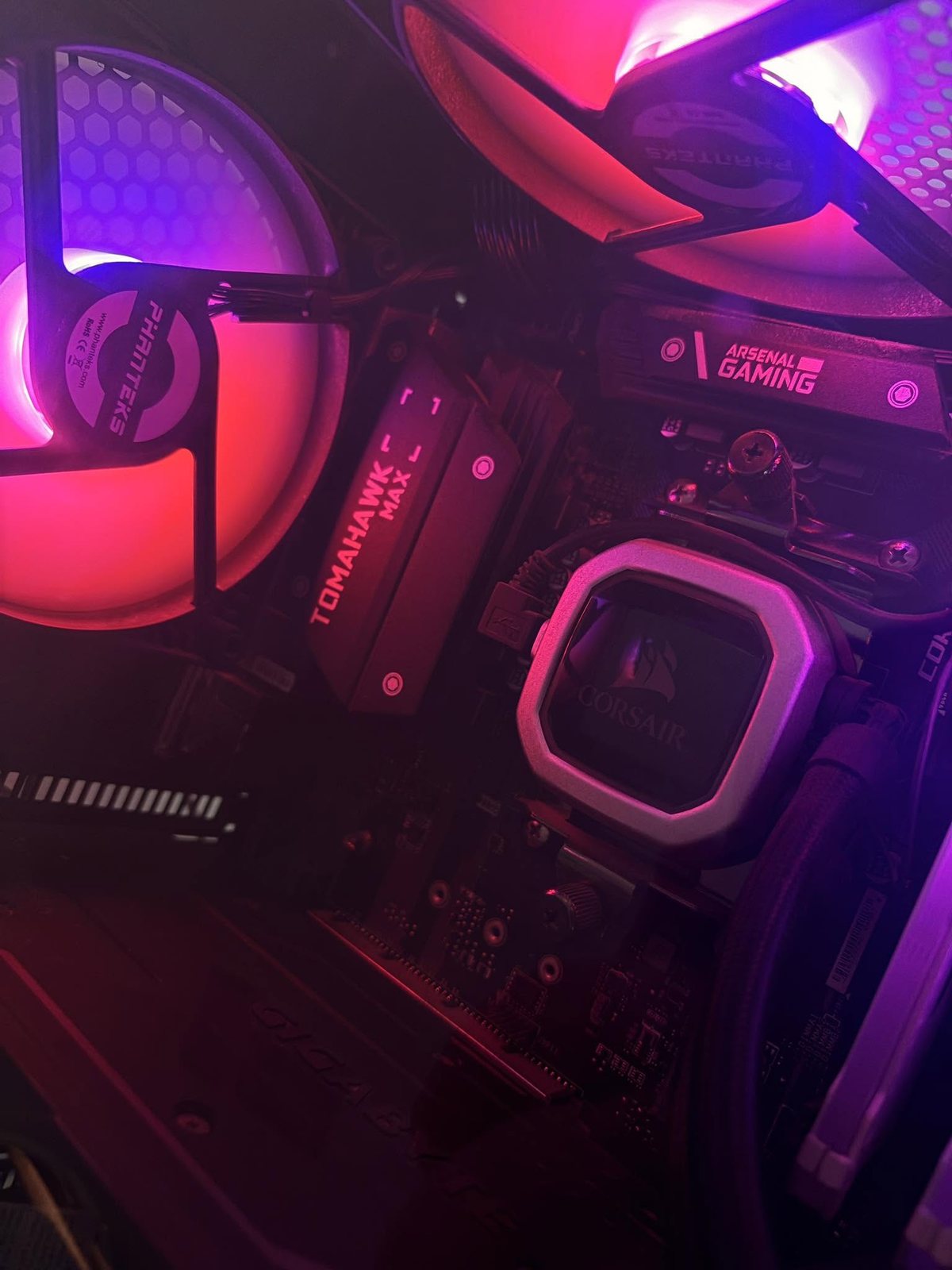 Custom gaming PC build by Cymru Computers