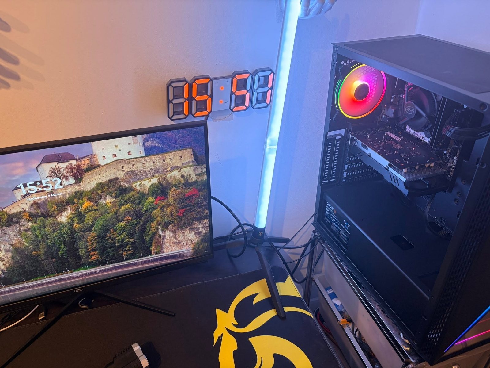 Custom gaming PC build by Cymru Computers