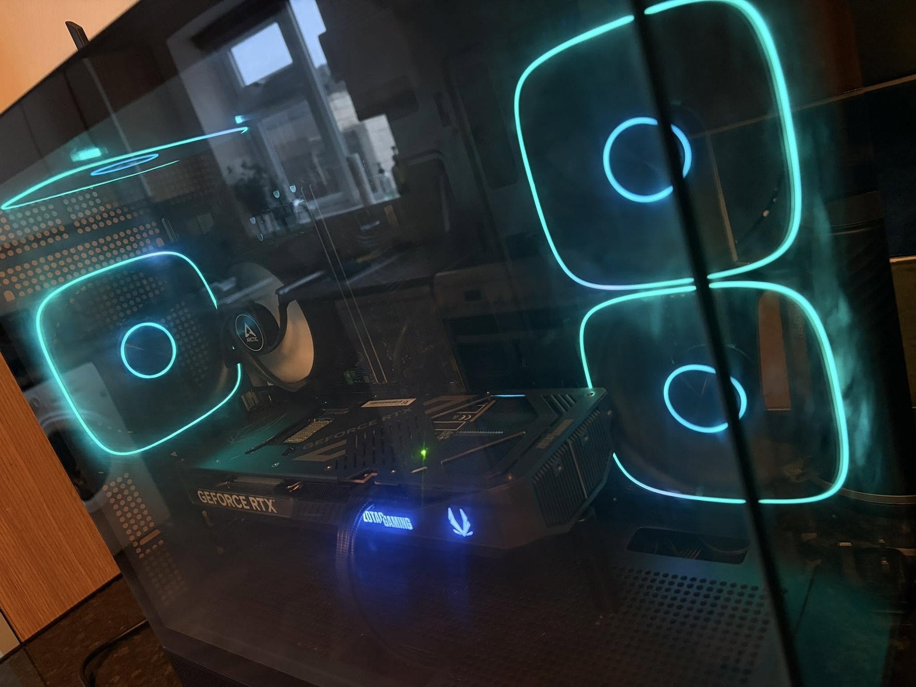 Custom gaming PC build by Cymru Computers